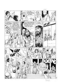 Ferry (Vosselen, Ferry Van) | Original page (p.6)  - Ian Kaledine 3  - Het geheugen uit de diepte van het oog  - (1982) | Catawiki