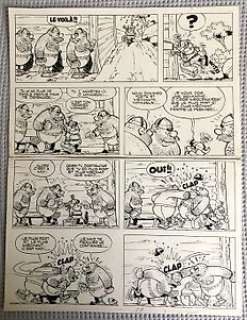 Remacle, Marcel | Original page (p.15 A + 15 B)  - Hultrasson 2  - Bij de Schotten | Catawiki