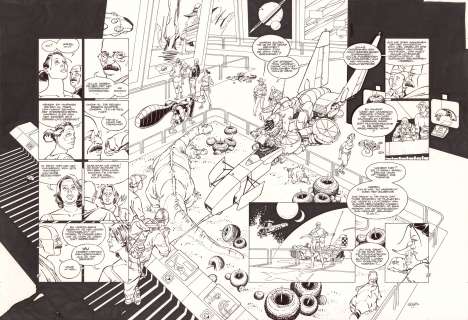 Marvano - Libre à jamais tome 3 : Révélation - Planches 42/43