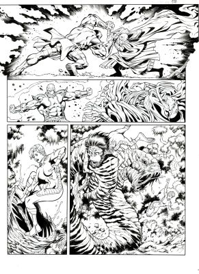 Aaron Lopresti | KIT CARTER: PLANET DOOM pg. 58 original art | Aaron Lopresti