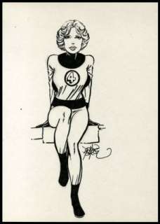 Byrne, John - SUE STORM (THE INVISIBLE WOMAN) Illustration