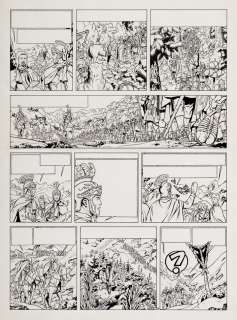 Martin - Lot 559 - Alix, planche n°35 Ã  l‘encre de Chine et…