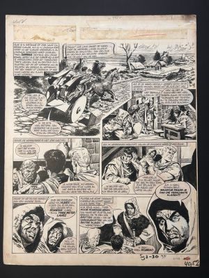 Lawrence, Don - 1 Original page - Olac de Gladiator - The Accursed Conqueror - 1966 | Catawiki