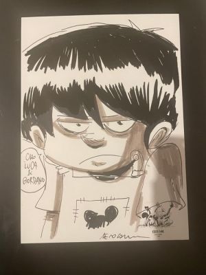 Zerocalcare - 1 Original drawing - Lucca Comics&Games - 2025 | Catawiki
