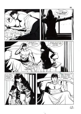 Mari, Nicola - 1 Original page - Dylan Dog #317 - "L’impostore" - 2015 | Catawiki