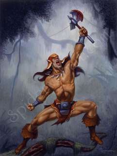 Mark Romanoski | Fantasy Jaguar God | Spiderweb Art Gallery