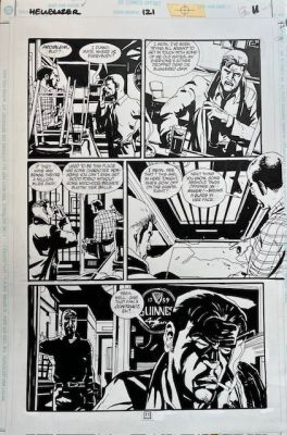 Warren Pleece - 1 Original page - Hellblazer - Hellblazer #121 - 1998 | Catawiki