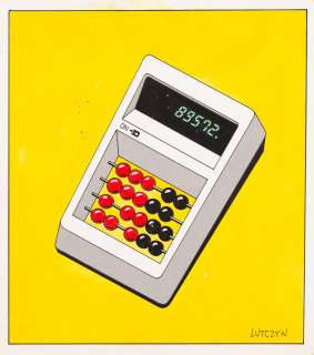 Edward Lutczyn (1947) | Edward Lutczyn | Kalkulator, ilustracja | Desa Unicum