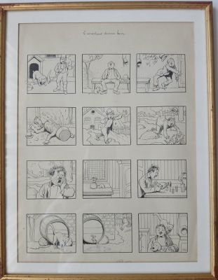 Rabier Benjamin - 1 Original page - Le méchant devenu bon | Catawiki