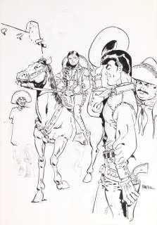 Meynet | Sauvage, illustration inédite à l’encre de… | Millon