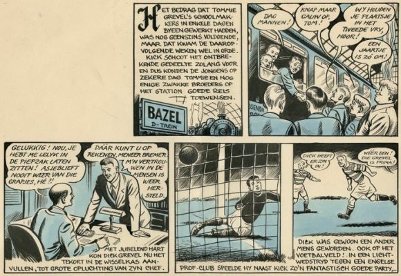 Sprenger, Henk - 1 Original page - Kick Wilstra - (jaren 1950) | Catawiki