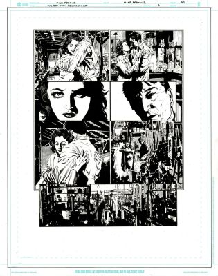 The Bat-Man: Second Knight #3 p.45 - Bruce is Done Being Bat-Man! | Comic Book Art Gallery