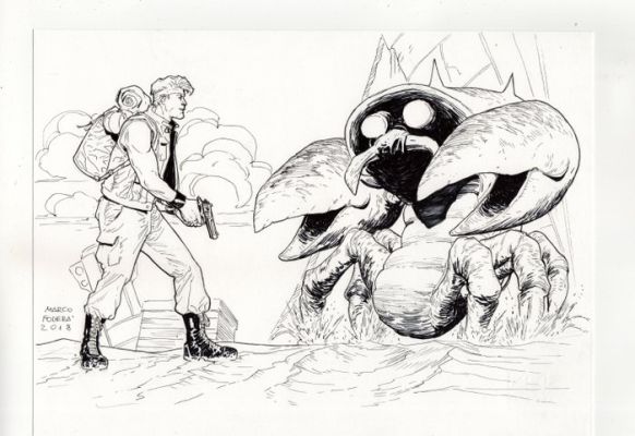 Foderà, Marco - 1 Original drawing - Metal Slug (videogame) - 2018 | Catawiki