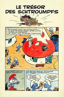 Peyo - LE TRESOR DES SCHTROUMPFS