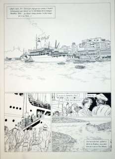 CEPPI Daniel  - Stephane Clément  - Planche 10 d’un album de la série  - Encre de[...] | Vermot et Associés