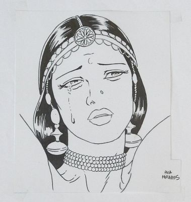 Miralles, Ana - 1 Original drawing - Djinn T10 - Le Pavillon des plaisirs - 2010 | Catawiki