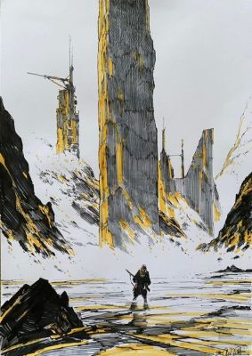 Bec, Christophe - 1 Original colour drawing - Inexistences - 2023 | Catawiki