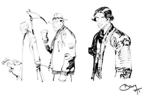 Boucq (François) - JERÃ”ME MOUCHEROT, LA MORT, LAO TSEU ET BOUNCER