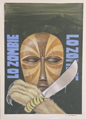 Corteggi, Luigi - 1 Original cover - Satanik - "Lo Zombie" | Catawiki