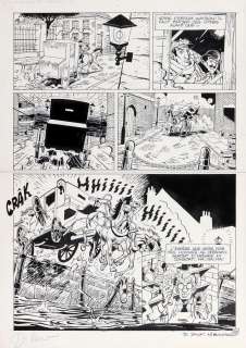 Di Sano | Sherlock Holmes, planche n°26 à l’encre de… | Millon