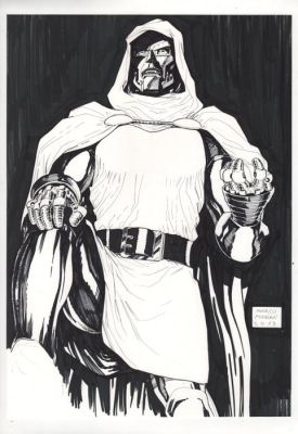 Foderà, Marco - 1 Original drawing - Dr Doom (Marvel) - 2018 | Catawiki
