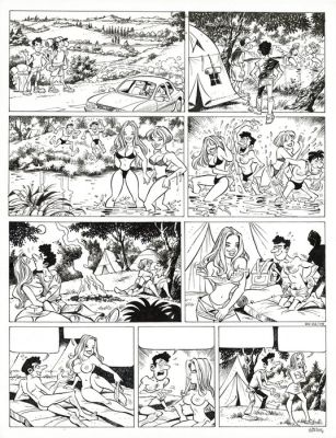 Gürsel, Gürçan - 1 Original page - Rooie Oortjes/Blagues Coquines - Bijgeloof - 2001 | Catawiki