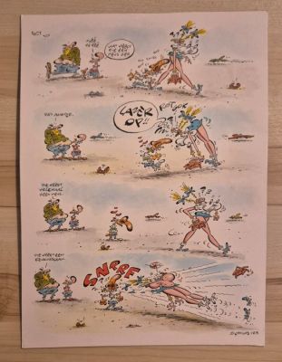 Eric Schreurs - 1 Original colour page - Joop klepzeiker