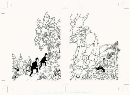 Hergé Georges Remi Dit (1907-1983) | LE SCEPTRE D’OTTOKAR | Artcurial