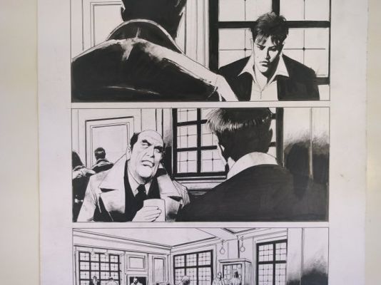 Roi, Corrado - 1 Original page - Dylan Dog