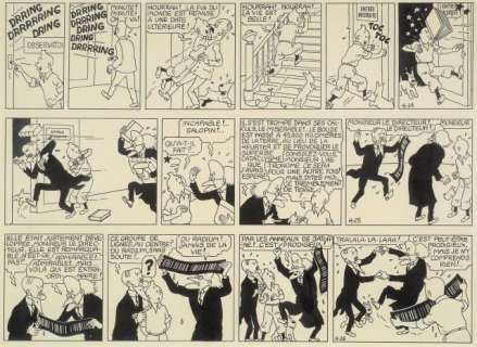 Hergé Georges Remi Dit (1907-1983) | LES AVENTURES DE TINTIN | Artcurial