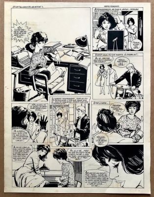 Mas, Félix - Original page - Romántica - El chico de las motos - 1968 | Catawiki