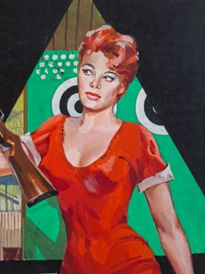 Biffignandi, Alessandro - 1 Original colour drawing - Boek cover 1959 - 1958 | Catawiki