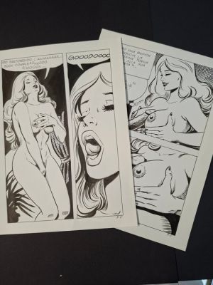 Birago Balzano - 3 Original page - Edifumetto-Elvifrance