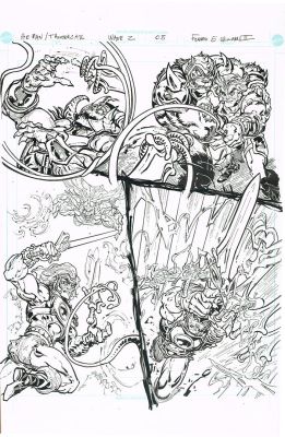 Freddie E. Williams II | HeMan / ThundercatsWave 2Mini Comic Page 0511×17 | Freddie E. Williams II