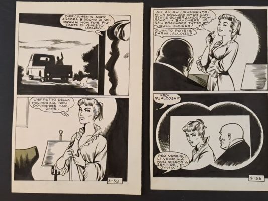 Magnus & Bunker - 2 Original page - Satanik Delitto Perfetto | Catawiki