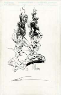 Silvestri, Marc - CYBLADE/SHI: THE BATTLE FOR INDEPENDENTS #1 Cover | ComicConnect