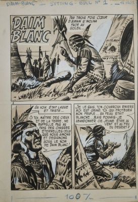 Dut (Duteurtre, Pierre) - 1 Original page - Daim Blanc - 1962 | Catawiki
