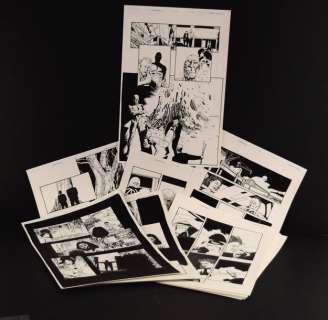 Adlard, Charlie | SHADOWMAN Ensemble des 21 planches originales Ã  l’encre | Cornette de St Cyr