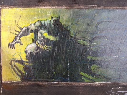 Furnò, Davide - 1 Original colour drawing - The Batman | Catawiki