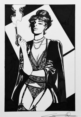 Candita, Giuseppe - 1 Original drawing - G.candita - Modesty blaise - 2026 | Catawiki