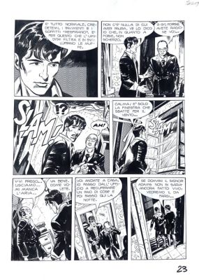 Baggi, Alessandro - 1 Original page - Dylan Dog | Catawiki