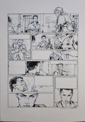 Renaud Garreta - 1 Original drawing - Insiders | Catawiki