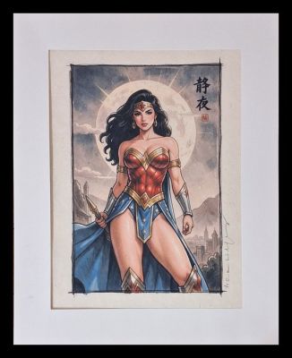 Emma Wildfang - 1 Wonder Woman - Street Legends – Urban Sumi Edition | Catawiki