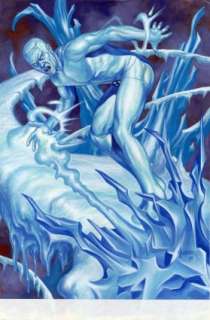 Jusko, Joe - 2016 MARVEL MASTERPIECES - ICEMAN Trading Card Art | ComicConnect