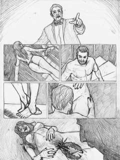 The Theatre Bizarre matita page 12 | Avalon Comic Art