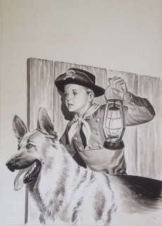 Marcello, Carlo R. | original cover for "Rin Tin Tin" | Catawiki