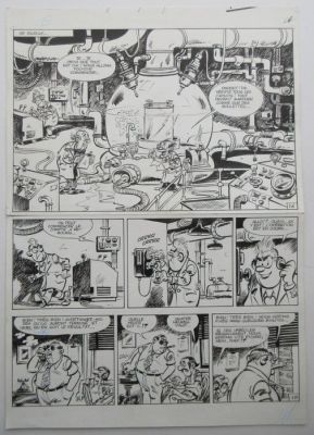 Berck - 1 Original page - Sammy - Het schroeifenomeen / Le grand frisson - 1980 | Catawiki