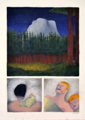 Pierre Dawance | Pour qui sonne le glas | La Galerie de la Bande Dessinée