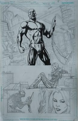 Fernando Dagnino (Pencil) Original page - Justice League Generation Lost - #21, Page 9 | Catawiki