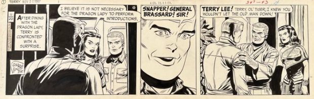 George Wunder - 1 Original page - Terry and the Pirates - 1967 | Catawiki
